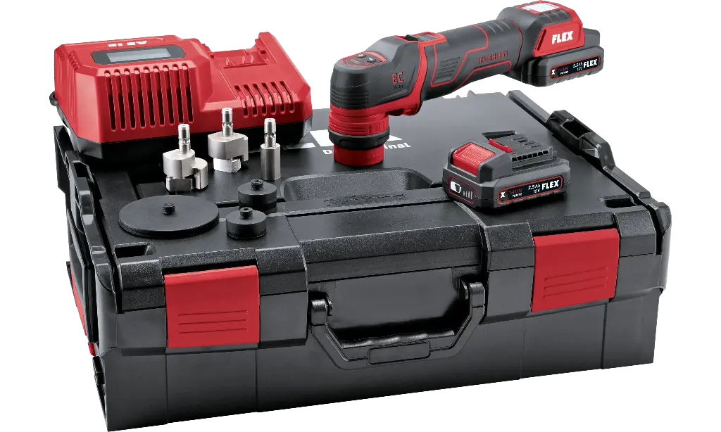 Flex Akku Polierer PXE 80 12-EC 2.5 Set (532.268)