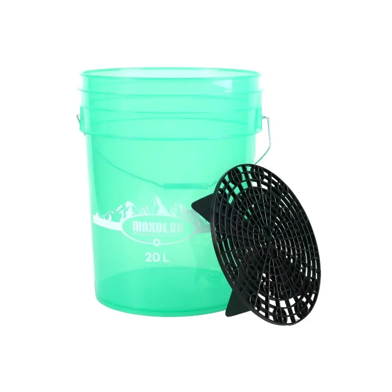 Wascheimer 20L Grün Lasiert inkl. Sieb