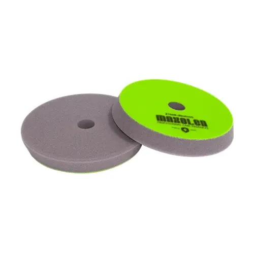 Polierschwamm grau, hart, offenzellig 163/30mm mit Loch